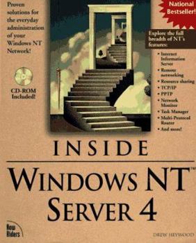 Paperback Inside Windows NT Server 4.0: With CDROM Book