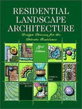 Hardcover Residential Landscape Architecture: Design Process for the Private Residence Book