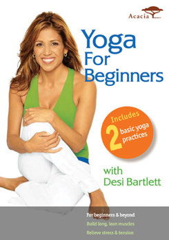 DVD Yoga For Beginners with Desi Bartlett Book