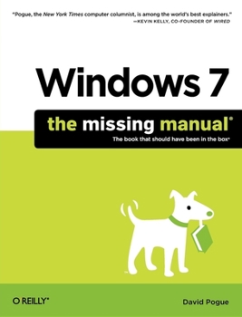 WINDOWS 7 THE MISSING MANUAL - Book  of the Missing Manuals