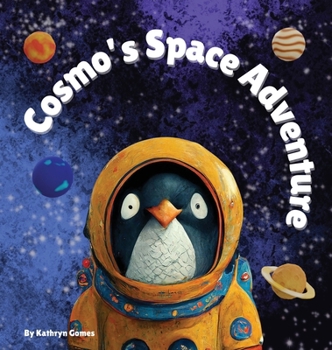 Hardcover Cosmo's Space Adventure [Large Print] Book