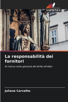 Paperback La responsabilità dei fornitori [Italian] Book