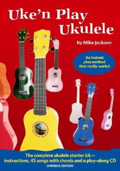 Paperback Uke N Play Ukulele Omnibus Edition Book