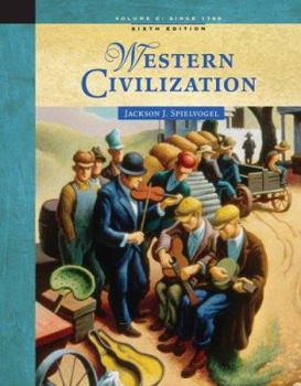 Paperback Western Civilization Volume C: Since 1789 [With Map] Book