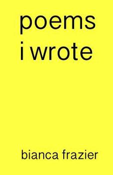 Paperback poems i wrote Book