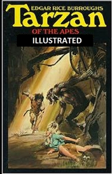 Paperback Tarzan of the Apes Illustrated Book