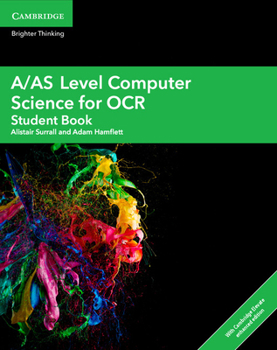 Paperback A/As Level Computer Science for OCR Student Book with Cambridge Elevate Enhanced Edition (2 Years) Book