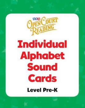 Paperback Open Court Reading Pre-K: Individual Alphabet Sound Cards Book
