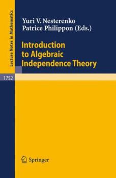 Paperback Introduction to Algebraic Independence Theory Book