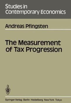 Paperback The Measurement of Tax Progression Book