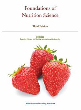 Textbook Binding FOUNDATIONS OF NUTRITION SCI. >CUSTOM< Book
