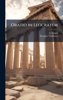 Hardcover Oratio in Leocratem [Latin] Book