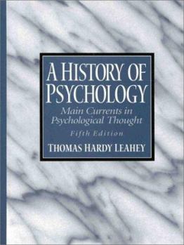 Hardcover A History of Psychology Book