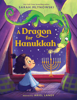 Hardcover A Dragon for Hanukkah Book