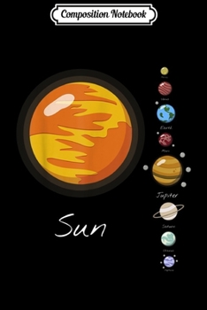 Composition Notebook: Boys Solar System Planet Gift Outer Space Funny Astronauts  Journal/Notebook Blank Lined Ruled 6x9 100 Pages