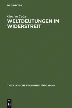 Hardcover Weltdeutungen im Widerstreit [German] Book