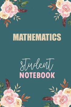 Paperback Mathematics Student Notebook: Notebook Diary Journal for Mathematics Major College Students University Supplies Book