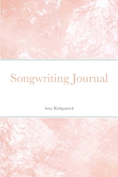 Paperback Songwriting Journal Book