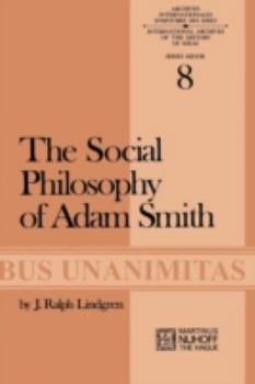 Paperback The Social Philosophy of Adam Smith Book