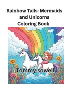 Paperback 7.Rainbow Tails: Mermaids and Unicorns Book