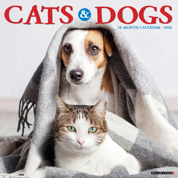 Calendar Cats & Dogs 2026 12 X 12 Wall Calendar Book