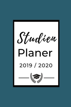Studien Planer 2019 / 2020: A5 Coole Geschenkidee KARIERT zum Studium | Notizbuch für Studenten | Studienbeginn | Erstes Semester | Pruefung | Geburtstag | Terminkalender (German Edition)