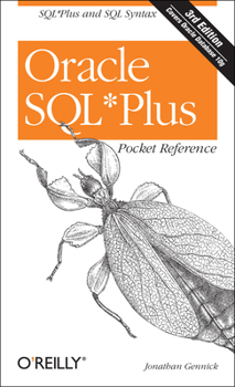 Paperback Oracle SQL Plus Pocket Reference Book