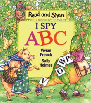 Paperback I Spy ABC: Read and Share (Reading and Math Together) Book