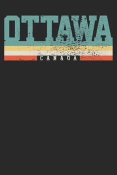 Paperback Notebook: Ottawa Canada Ruled 6x9 120 Pages Book