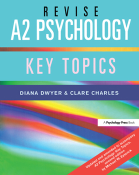 Paperback Revise A2 Psychology: Key Topics Book