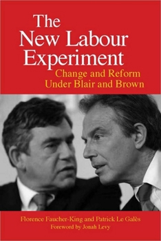 Paperback The New Labour Experiment: Change and Reform Under Blair and Brown Book