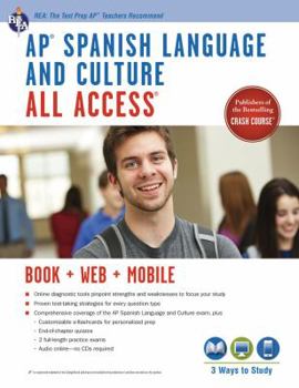 Paperback AP(R) Spanish Language and Culture All Access W/Audio: Book + Online + Mobile [Spanish] Book