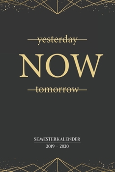 Semesterkalender 2019 - 2020: Studienplaner, Studentenkalender, Studienplaner und Semesterplaner für 2019 - 2020,Geschenk, Geschenkidee, Timer, ... 2019 bis Oktober 2020 (German Edition)