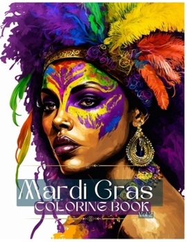 Paperback Mardi Gras: Coloring book Vol 2 Book