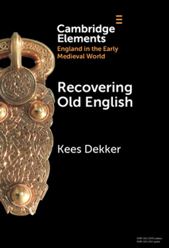 Hardcover Recovering Old English Book