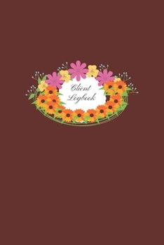 Paperback Client Profile Tracker Book: Customer Appointment Management System - Log Book, Information Keeper, Record & Organizer.: For Beauty Salons, Nail, E Book