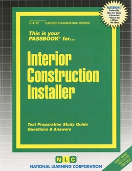 Spiral-bound Interior Construction Installer Book