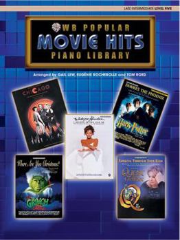 Paperback Popular Piano Library Movie Hits: Level 5 Book