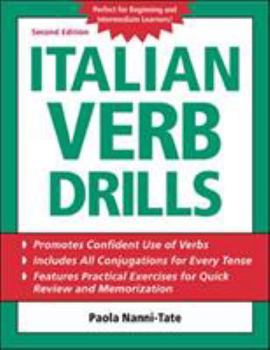 Paperback Italian Verb Drills Book