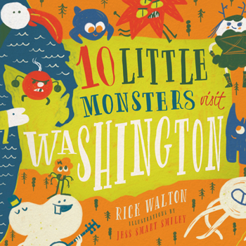 Hardcover 10 Little Monsters Visit Washington, Volume 2 Book