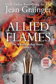 Paperback Allied Flames [Large Print] Book