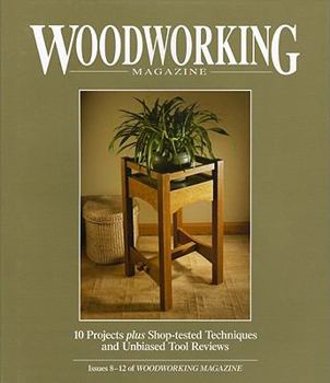 Hardcover Woodworking Magazines Issues 8-12 Book