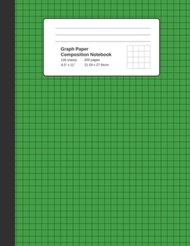 Graph Paper Composition Notebook: Fruit Salad, Grid Paper Notebook, Quad Ruled,  4 Square Per Inch (4x4), 100 Sheets, 200 pages (Large, 8.5 x 11)