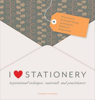 Hardcover I Love Stationery /anglais Book