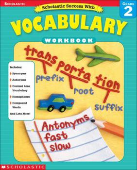 Paperback Scholastic Success with Vocabulary, Grade 2 Book