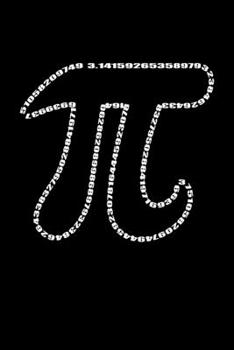 Paperback Notizbuch: Mathe Pi Tag Nerd Geek Irrational Humor Geschenk 120 Seiten, 6X9 (Ca. A5), Punktraster [German] Book