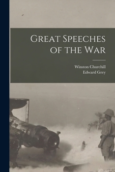 Paperback Great Speeches of the War Book