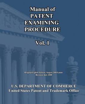 Paperback Manual of Patent Examining Procedure (Vol.1) Book