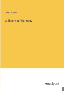 Paperback A Theory oof Harmony Book