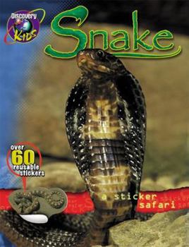 Paperback Sticker Safari/Snakes Book